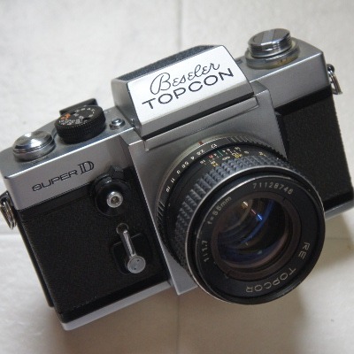 TOPCON SUPER D(1972): チェック時、シャッター切れませんでした